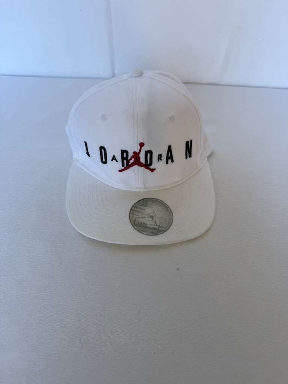 Jordan Jumpman Youth Snapback Hat – White – Adjustable
